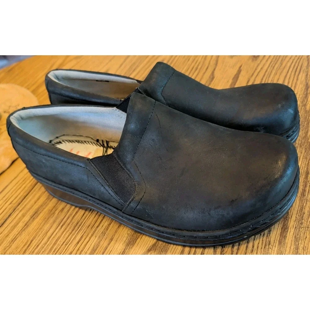 Klogs Footwear Men's Size 14 W Black Slip Oil Resistant Kitchen Industrial Clogs